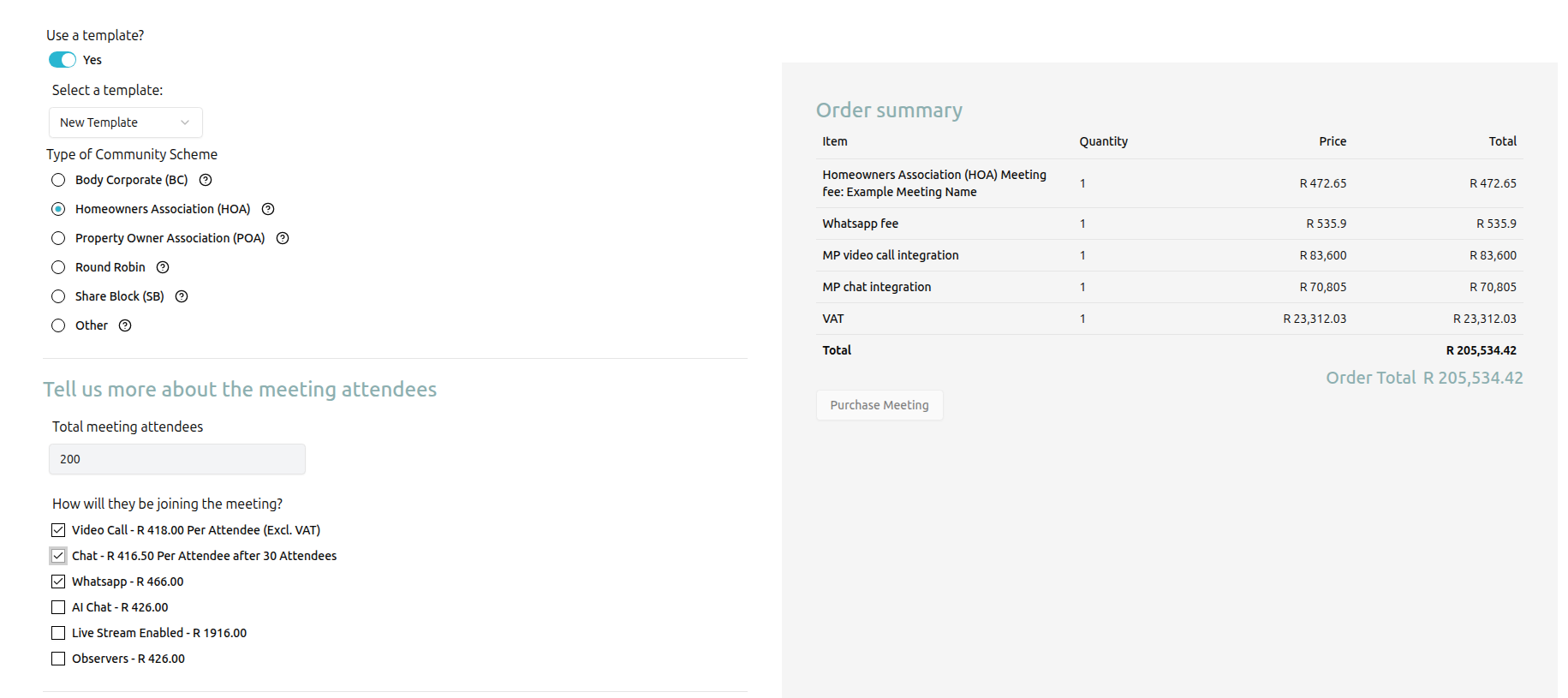 Please ensure you have a stable internet connection. If you do, consider downloading a new manual from admin.meetingpal.app