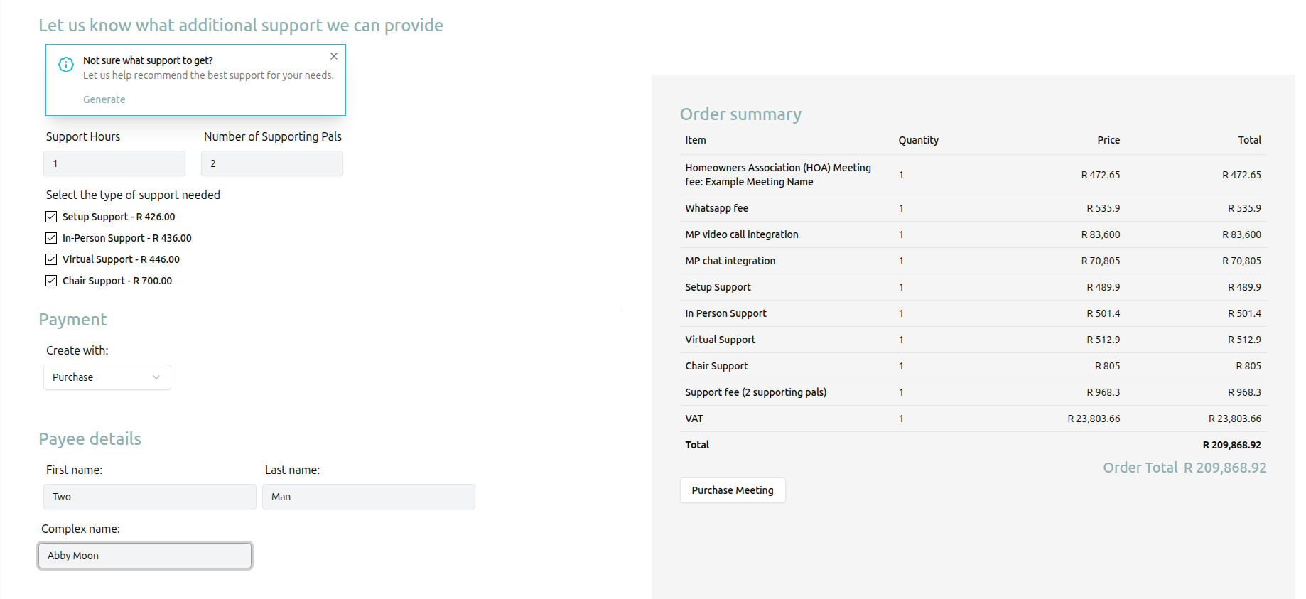 Please ensure you have a stable internet connection. If you do, consider downloading a new manual from admin.meetingpal.app